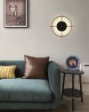Світлодіодне бра-годинник Clock Lamp чорного кольору
