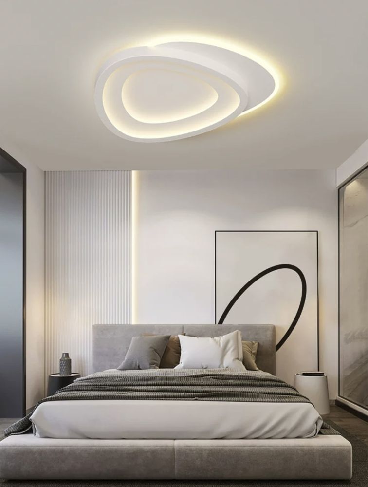 Cвітлодіодна люстра Lossie Led Lamp  в білому кольорі 25W