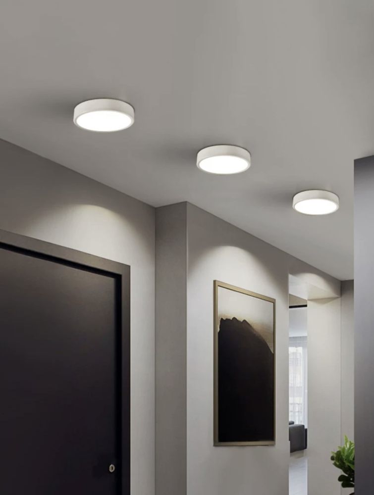 Cвітлодіодна потолочна люстра Plafon Lamp в білому кольорі 10W