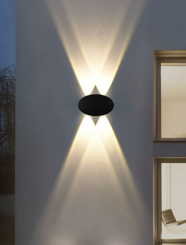 Настінний світильник - браDua figure Lamp в чорному кольорі 4W
