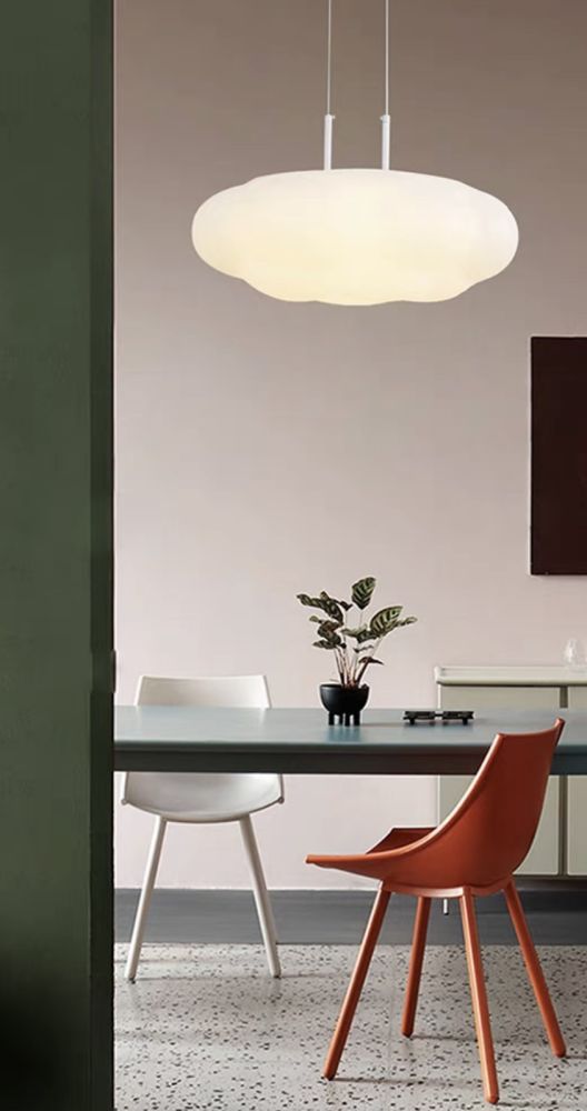Світлодіодна підвісна біла люстра Ø 30 см Cloud Lamp