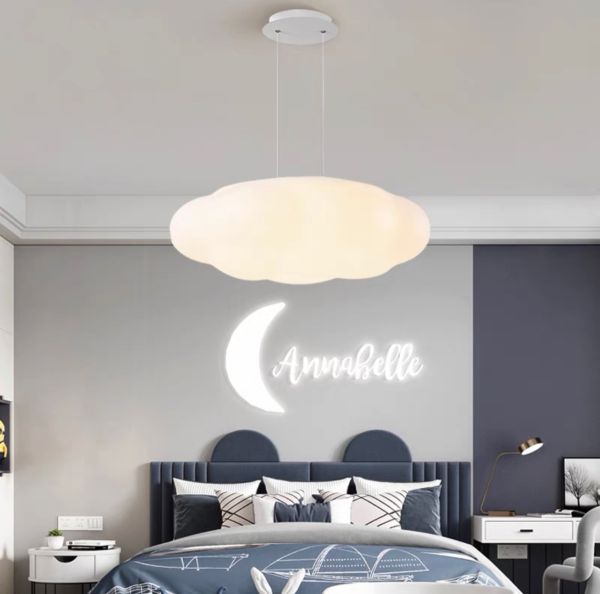 Світлодіодна підвісна біла люстра Ø 30 см Cloud Lamp