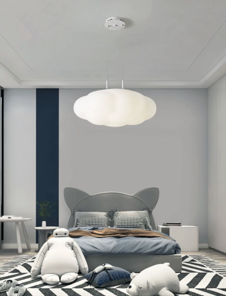 Світлодіодна підвісна біла люстра Ø 30 см Cloud Lamp