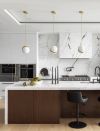 Підвіс круглий бронзовий Area Lamp Ø 20 см