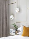 Підвіс круглий бронзовий Area Lamp Ø 20 см