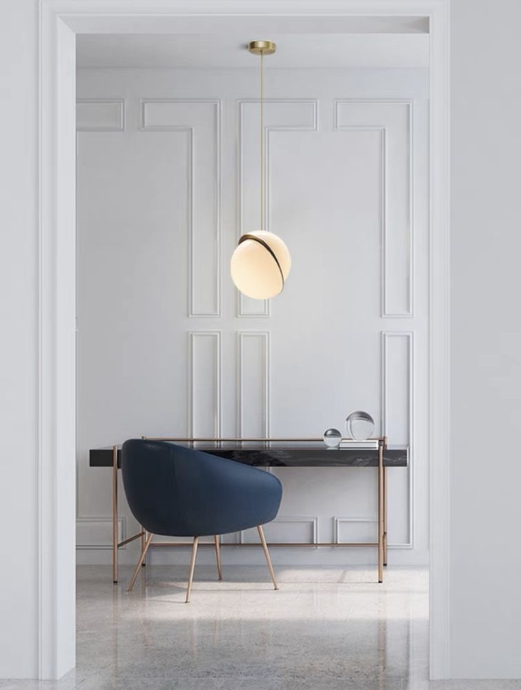 Підвіс круглий бронзовий Area Lamp Ø 20 см