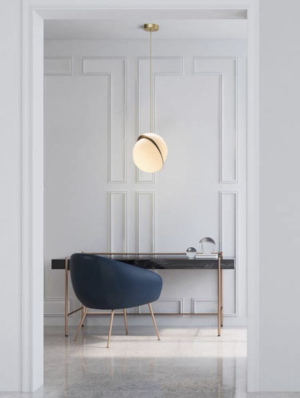 Підвіс круглий бронзовий Area Lamp Ø 20 см