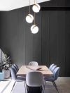 Підвіс круглий бронзовий Area Lamp Ø 30 см
