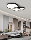 Cвітлодіодна люстра Wheel Lamp в чорному кольорі 60W