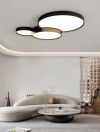 Cвітлодіодна люстра Wheel Lamp в чорному кольорі 60W