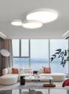 Cвітлодіодна люстра Wheel Lamp в білому кольорі 60W