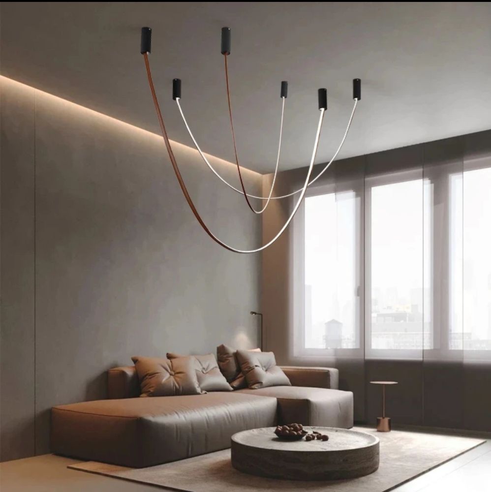 Люстра підвісна світлодіодна LINE SOTH lAMP 60W довжина 3 метри.