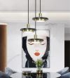 Підвіс Led на 15 ват Marble Lamp натуральний чорний мармур і бронзовий метал
