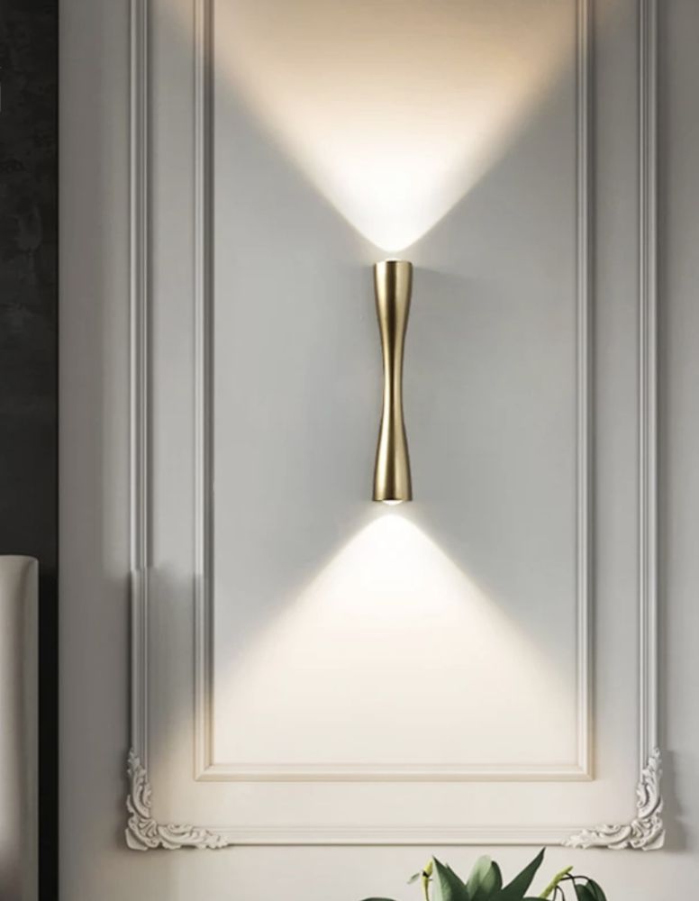 Настінний світильник Thin Led Lamp бронзовий колір