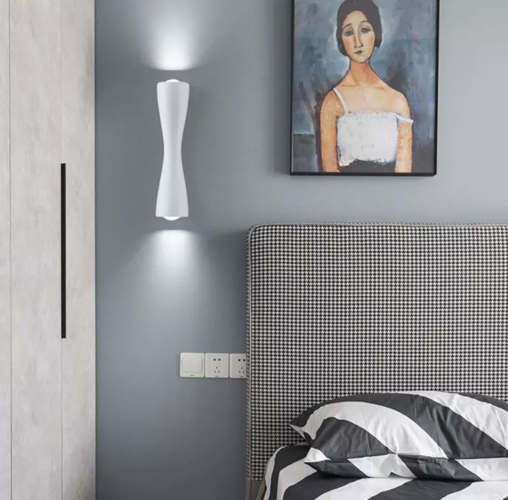 Настінний світильник Thin Led Lamp білого кольору