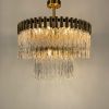 Люстра кришталева CRYSTAL ICICLE на 9 ламп MJ 187-600 AB