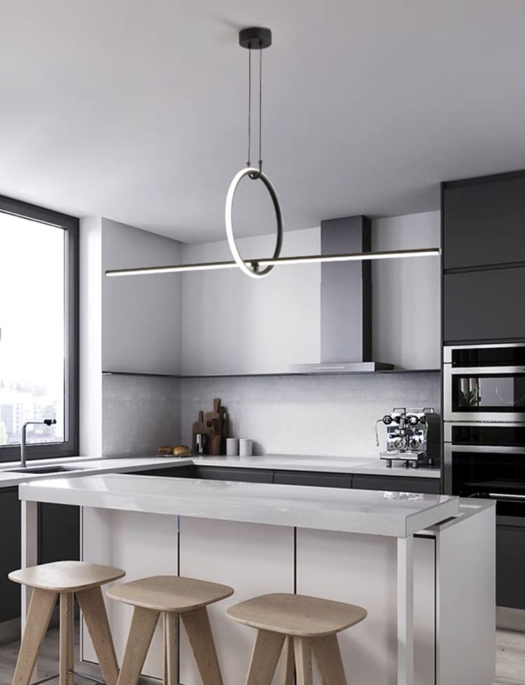 Люстра підвісна з кругом Formas Long Lamp