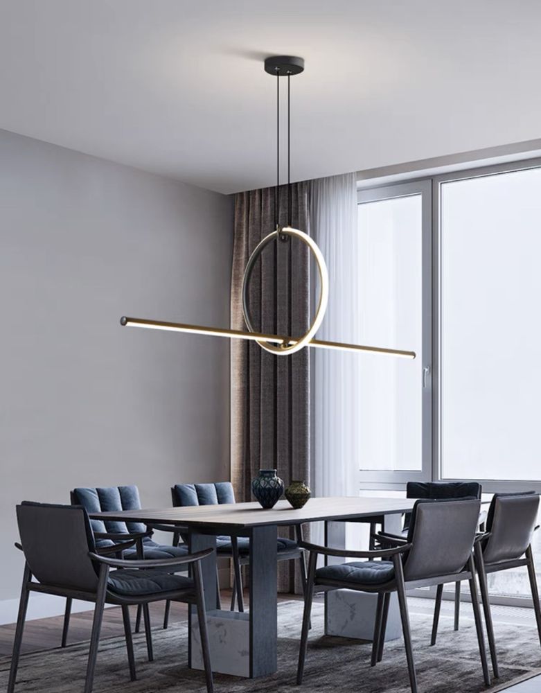 Люстра підвісна з кругом Formas Long Lamp