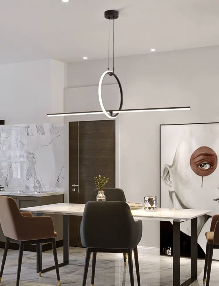 Люстра підвісна з кругом Formas Long Lamp
