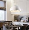 Люстра підвісна світлодіодна Garden Lamp діаметр 40 см біла