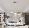 Підвісна світлодіодна бронзова люстра Pin Lamp