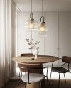 Світильник підвісний Fridi Lamps бронза прозорий Ø 14 см