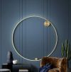 Світлодіодна бра Round Led у формі кола Ø 100 см бронза