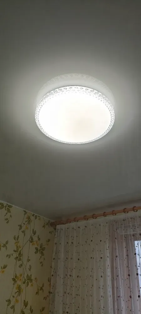 RGB смарт світильник з пультом CRYSTAL Ø 40 см зоряне небо 60W RGB