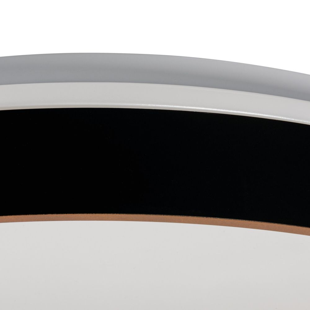 Світлодіодний світильник з пультом  Ø 38 см 45W Gold&Black