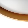 Світлодіодний світильник з пультом  Ø 38 см 45W Gold&Black