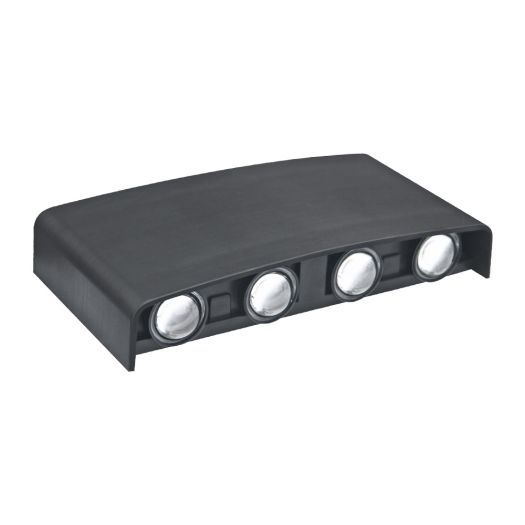Світильник світлодіодний накладний MAXUS MWL 8W 3CCT IP65 BL Square