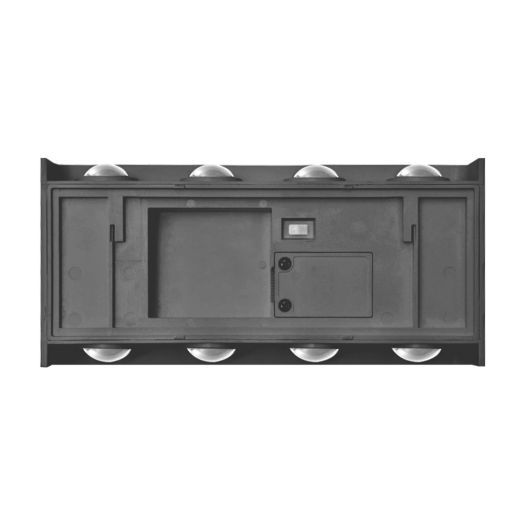 Світильник світлодіодний накладний MAXUS MWL 8W 3CCT IP65 BL Square