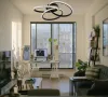 Люстра світлодіодна з пультом керування VITA 80W BK