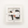 Світильник світлодіодний настінний, бра GEOMETRIA SQUARE 12W WHITE