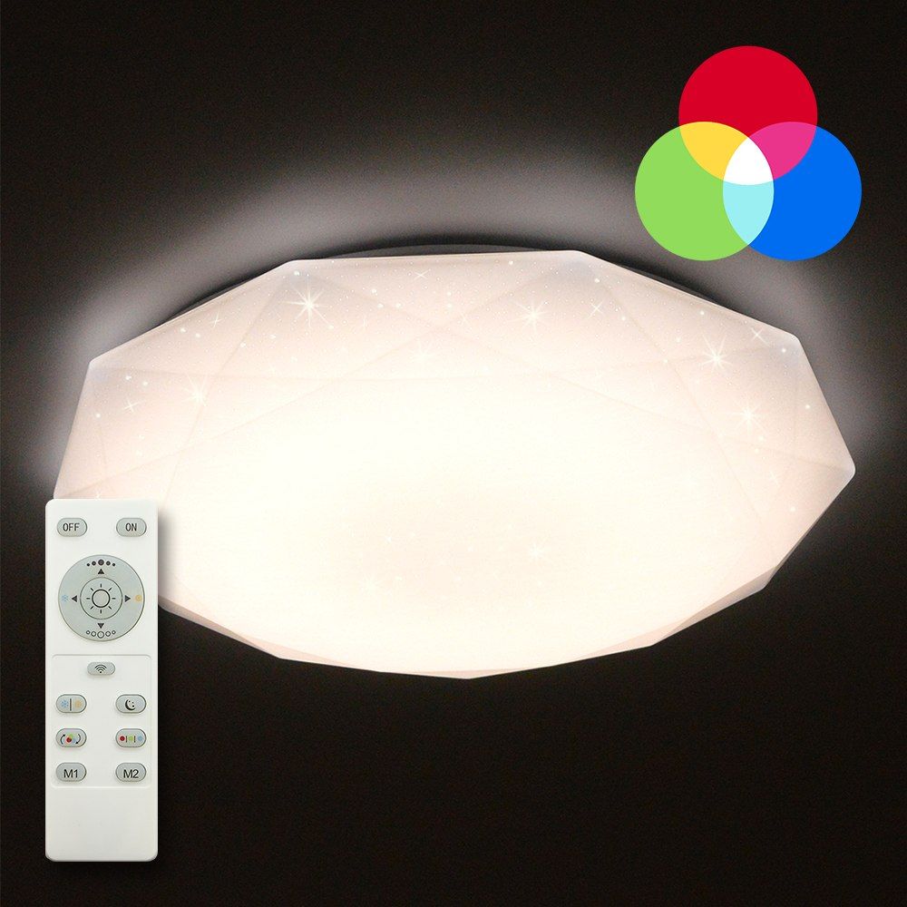 DIAMANT зоряне небо 60W Ø 39.5 см 3000К-6500К RGB з пультом