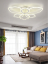 Люстра стельова світлодіодна з пультом та мобільним додатком AZALIA RGB 80W