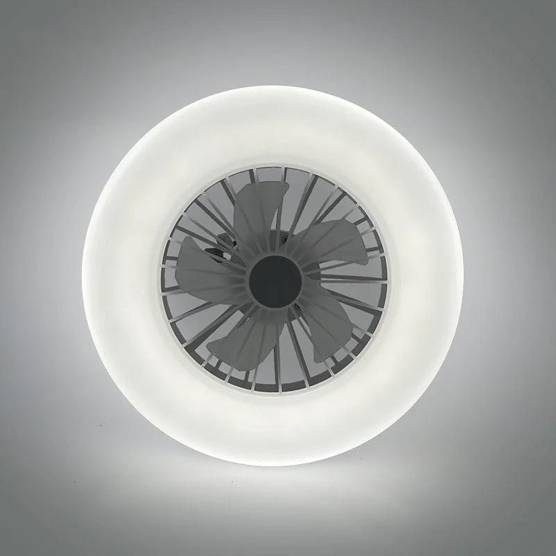 Люстра світлодіодна з вентилятором FAN LAMP 24W білого кольору під цоколь E27