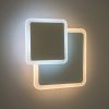 Світильник світлодіодний настінний, бра GEOMETRIA SQUARE 12W WHITE