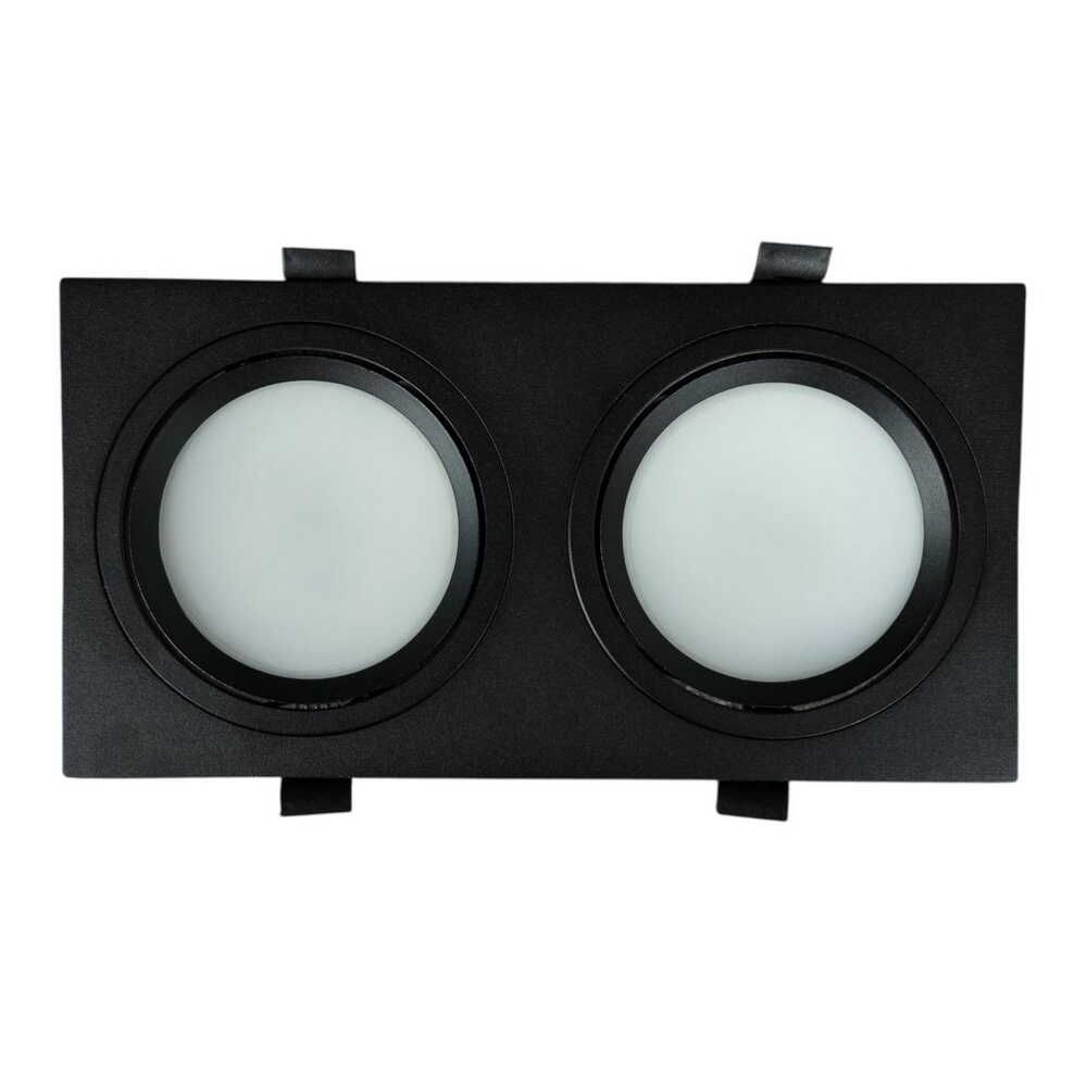 Світильник точковий SPLIT-2L чорний GX53 IP20