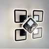 Стельовий LED світильник із ефектом безкінечності A 2720/4+1S чорний