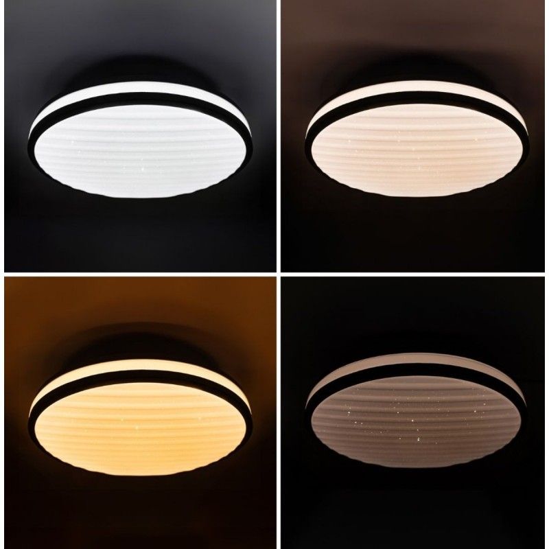 LED Світильник GRILL зоряне небо Ø 37 см 72W з пультом