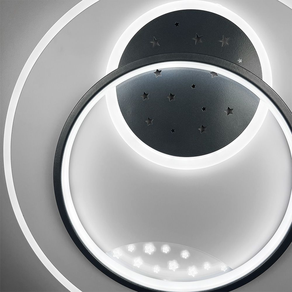 Сучасний LED-світильник на одне кільце MJ 44-500 з пультом управління