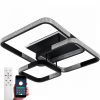 Люстра світлодіодна з пультом AKRILIKA SQUARE 130W 4S BLACK підключення до смартфону