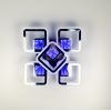 Стельовий LED світильник із ефектом безкінечності A 2720/4+1S хром