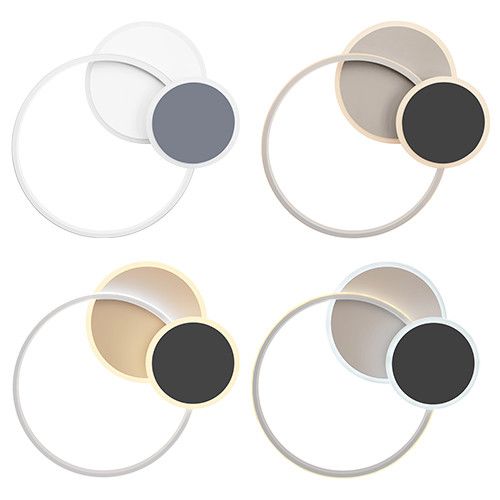 Смарт LED люстра з пультом Ø 55*50 см TRIO 80 Вт кругла