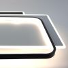 Смарт світильник світлодіодний VEGA triple 80W чорний квадрати