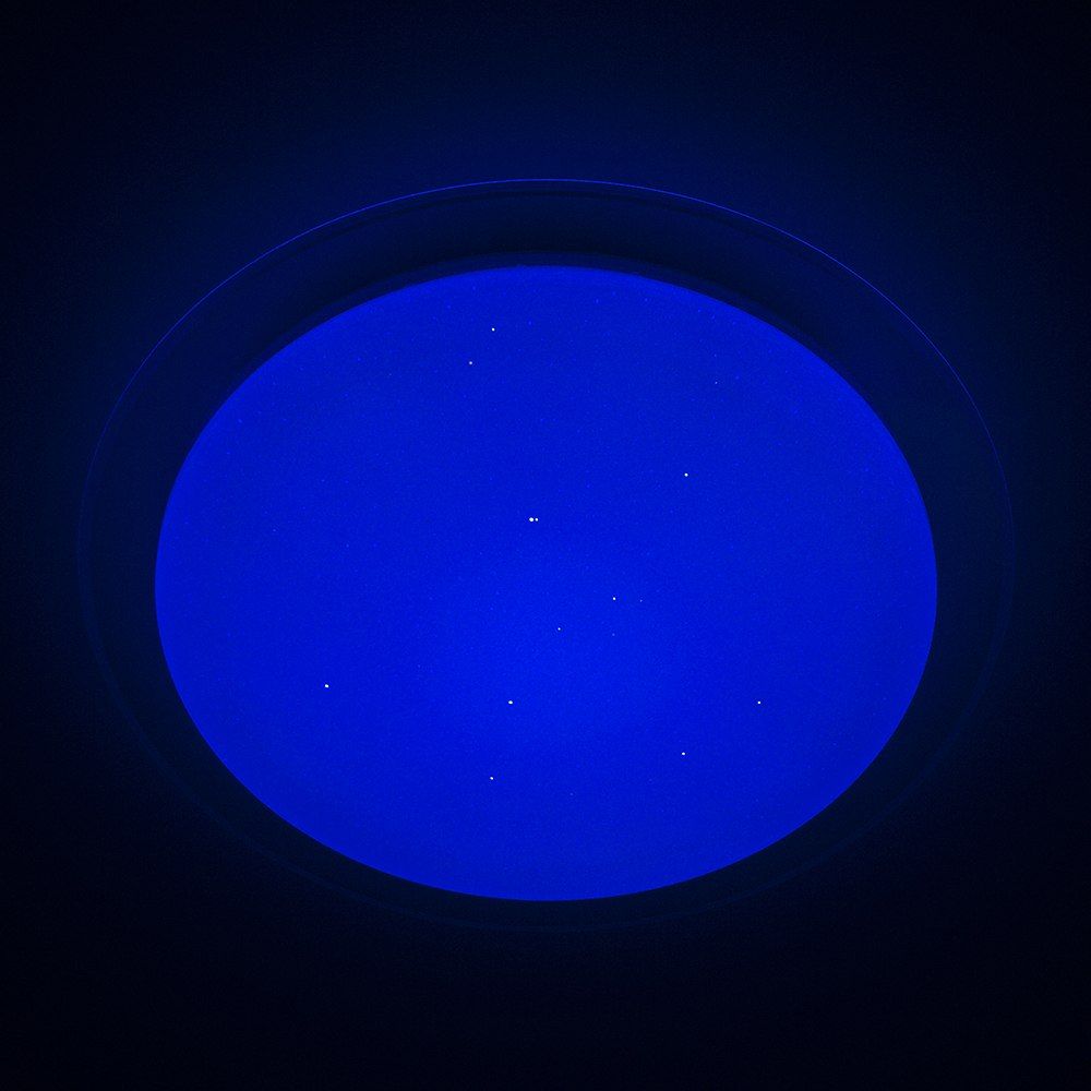RGB смарт світильник з пультом SATURN 60W Ø 42 см