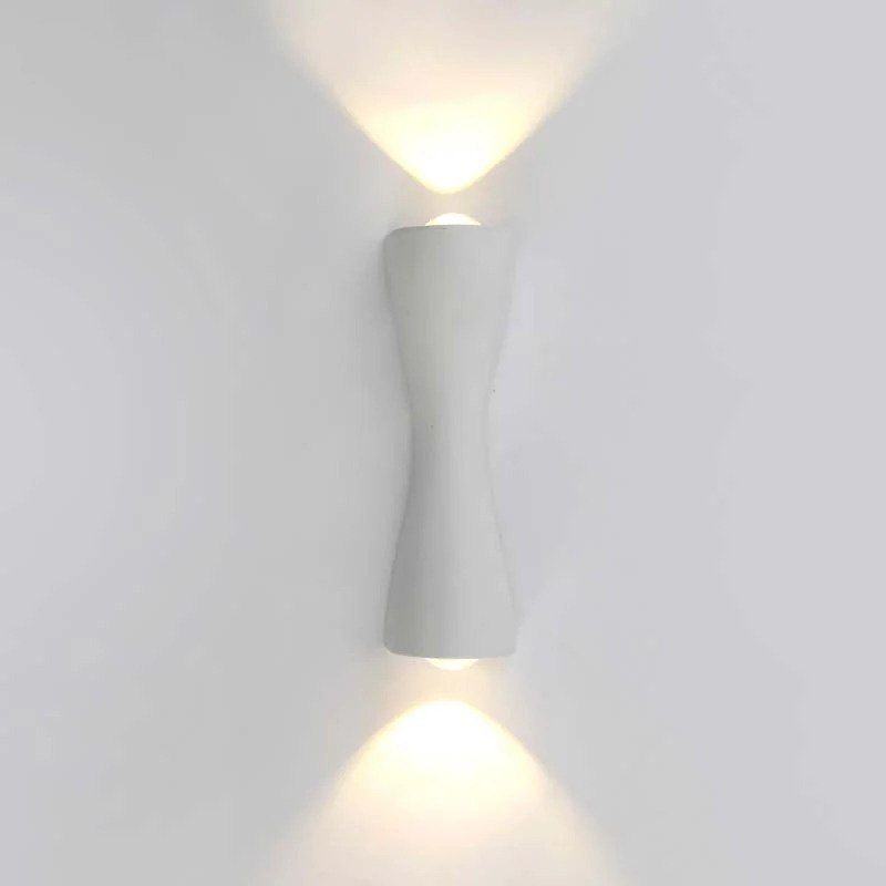 Світильник світлодіодний настінний, бра SAVIO 6W 3000K WHITE IP54