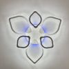 Люстра стельова світлодіодна з пультом та мобільним додатком AZALIA RGB 80W