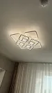 Люстра світлодіодна з пультом та додатком для телефону Tetra twist 165W біла